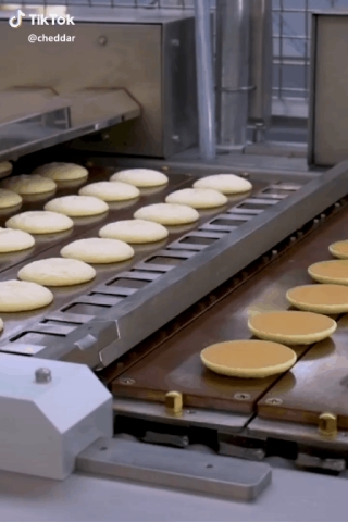Quy trình sản xuất bánh rán Doraemon khít khìn khịt từng công đoạn trong nhà máy, xem đã cái con mắt! - Ảnh 5.