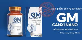 GM CANXI NANO đạt tín nhiệm hàng đầu về hỗ trợ phát triển chiều cao - ảnh 1