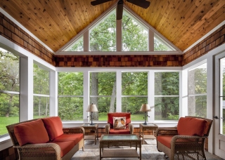 Không gian sống biến hóa đa dạng từ giản dị đến sang trọng với thiết kế trần nhà bằng gỗ - Ảnh 5.