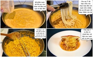 Bỏ túi công thức mỳ Ý cua thơm ngon khó cưỡng, đúng chuẩn nhà hàng - Ảnh 5