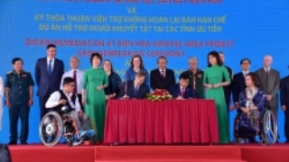 Hoa Kỳ triển khai dự án 65 triệu USD giúp Việt Nam xử lý ô nhiễm dioxin