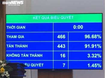 Quốc hội thông qua Luật Bảo vệ Môi trường - 1