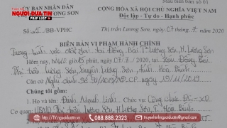 Pháp luật - (Bài 2) Lương Sơn, Hoà Bình: Tài nguyên “chảy máu”, chủ tịch huyện ở đâu? (Hình 3).