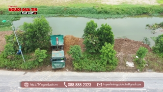 Phóng sự - Điều tra - Công trình cây xanh tạo cảnh quan ở Mê Linh, Hà Nội: Dùng chất thải thay cho “cát và đất màu” (Hình 3).