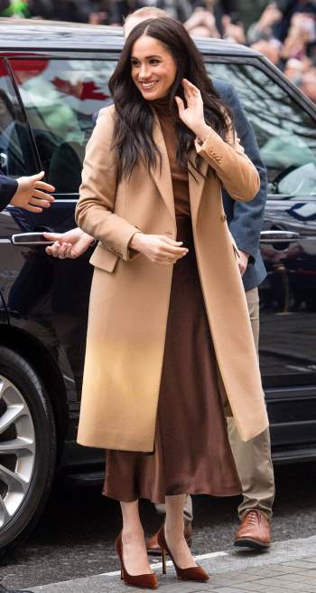 Meghan Markle hóa ra là cao thủ diện áo khoác dáng dài, xem mà học được 11 outfit để style sang như người Hoàng gia - Ảnh 6.