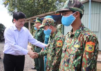 Đoàn Công tác Trung ương làm việc với tỉnh Tây Ninh về công tác về phòng, chống dịch Covid- 19 - Ảnh 7.