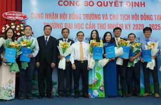 GS.TS Nguyễn Thanh Phương làm chủ tịch Hội đồng trường ĐH Cần Thơ - Ảnh 1.
