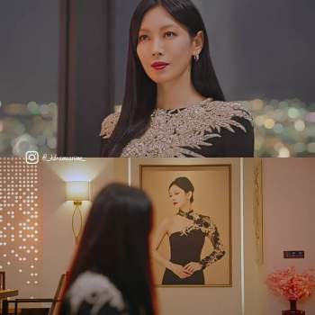 Ác nữ Cheon Seo Jin vẫn phải mượn váy thửa riêng cho Jisoo để debut làm chủ mới Penthouse, tiền nhiều để làm gì vậy nhỉ? - Ảnh 2.