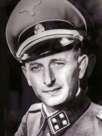 Chân dung Eichmann khi là một quan chức trong chế độ phát xít Đức. Ảnh: Getty.