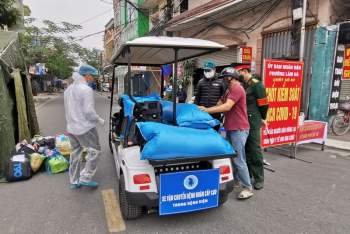 Bệnh viện trẻ em Hải Phòng được phong tỏa nghiêm ngặt - ảnh 5