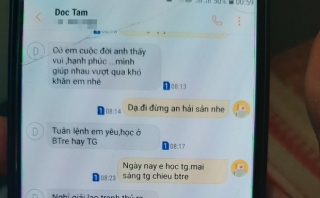Bác sĩ Bệnh viện Đa khoa trung tâm tỉnh Tiền Giang bị tố nhắn tin yêu đương với vợ người khác - Ảnh 1.