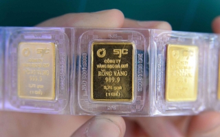 Giá vàng trong nước chính thức vượt mốc 55 triệu đồng/lượng - Ảnh 1.