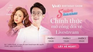 Hà Anh Tuấn cùng Amee “mở màn” sự kiện livestream âm nhạc đặc biệt của VinID - Ảnh 1.