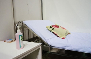 Những hình ảnh về Bệnh viện Dã chiến Tiên Sơn ở Đà Nẵng sắp đưa vào sử dụng - Ảnh 1.