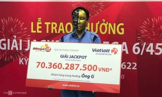 9x ở Hà Nội trúng Vietlott hơn 70 tỷ sau khi mua 1 vé số 10 nghìn đồng - Ảnh 1.