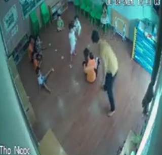 Vụ bé gái 2 tuổi bị người đàn ông đánh khi đang ngồi trong lòng cô giáo: Bố của bé gái lên tiếng - Ảnh 2.