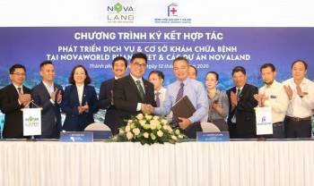 Tập đoàn Novaland và Bệnh viện Đại học Y Hà Nội hợp tác phát triển dịch vụ, cơ sở y tế tại NovaWorld Phan Thiet - Ảnh 2.