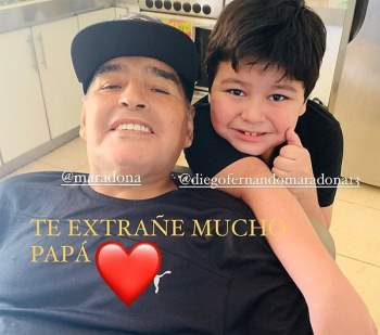 Maradona nhắn tin cho bạn trai của tình cũ trước khi qua đời - Ảnh 3.