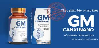 Chiều cao như ý, xương răng chắc khoẻ với GM Canxi Nano - Ảnh 1.