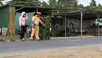 Thai phụ Tu vong sau va chạm xe máy - Ảnh 1.