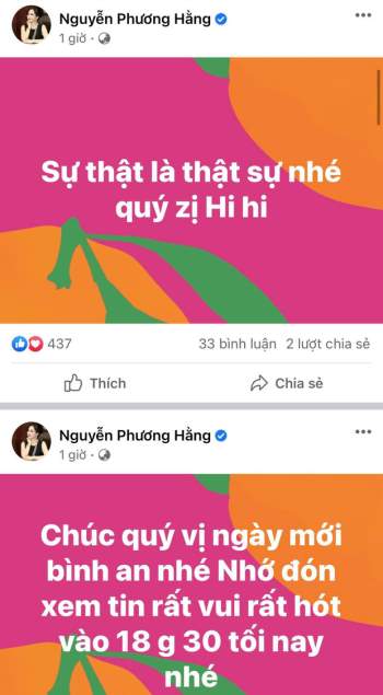  Vợ cũ Hoài Linh vừa lên tiếng minh oan, Phương Hằng tuyên bố sẽ bóc hết bí mật vào tối nay, chuyện gì đây? - Ảnh 1.