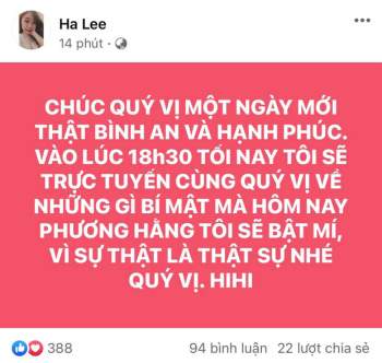  Vợ cũ Hoài Linh vừa lên tiếng minh oan, Phương Hằng tuyên bố sẽ bóc hết bí mật vào tối nay, chuyện gì đây? - Ảnh 2.