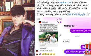 Nathan Lee mua độc quyền thêm 2 hit của Cao Thái Sơn do Khắc Việt sáng tác - Ảnh 1.