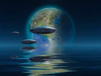 Các chuyên gia tin rằng UFO có thể đến từ dưới biển - có thể là căn cứ bí mật của người ngoài hành tinh. Ảnh: Getty Images/Collection Mix: Sub