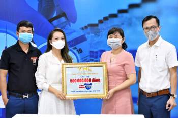 Thương hiệu beauty YHL Star Hằng Lê ủng hộ 500 triệu đồng cho Quỹ vắc-xin phòng COVID-19 - Ảnh 1.