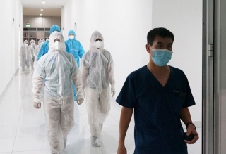 Những hình ảnh về Bệnh viện Dã chiến Tiên Sơn ở Đà Nẵng sắp đưa vào sử dụng - Ảnh 11.
