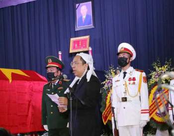  Xúc động tiễn đưa nguyên Phó Thủ tướng Trương Vĩnh Trọng - Ảnh 17.