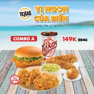 Vị ngon của biển – Combo “xịn sò”, giá khỏi lo tại Texas Chicken - Ảnh 3.