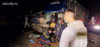 12 chiến sĩ cảnh sát giải cứu tài xế mắc kẹt trong cabin ô tô sau vụ T*i n*n trong đêm rét buốt - Ảnh 3.