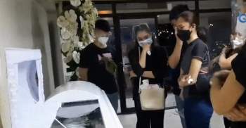 Gia đình, bạn bè khóc nghẹn trong lễ tang người đẹp Philippines - Ảnh 4.