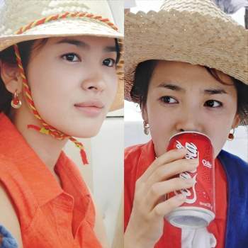 Nhan sắc của Song Hye Kyo xuất chúng đến nỗi chấp được cả những kiểu mũ sến và xuề xoà nhất! - Ảnh 3.