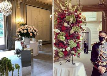 Vợ chồng tổng thống Pháp chi 730.000 USD mua hoa - Ảnh 5.