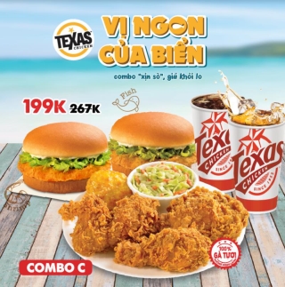 Vị ngon của biển – Combo “xịn sò”, giá khỏi lo tại Texas Chicken - Ảnh 5.