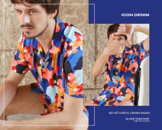 Set đồ Pijama mặc ra đường mang cảm hứng thắng “giặc” Covid từ Icon Denim - Ảnh 6.