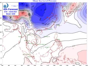 Thông tin mới nhất về đợt gió mùa đông bắc đang tràn xuống miền Bắc - Ảnh 1.