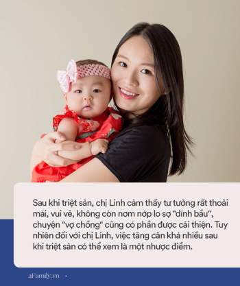 Triệt sản được 10 tháng, mẹ Hà Nội chỉ ra loạt ưu, nhược điểm và khẳng định chắc nịch: 
