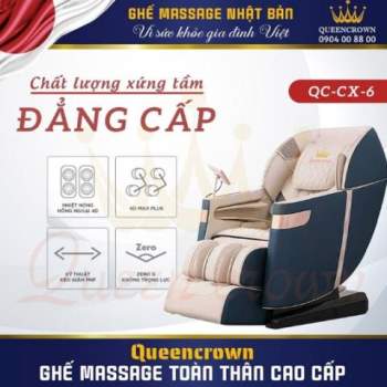 Queen Crown - Dai ly ghe massage uy tin tai Viet Nam