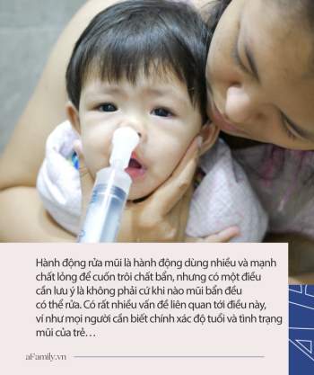 Từ vụ bé 2,5 tháng tuổi ngưng thở do mẹ tự ý dùng xi lanh rửa mũi tại nhà: BS Nhi khoa khuyến cáo những lưu ý quan trọng hầu hết các mẹ đều đang mắc phải - Ảnh 2.