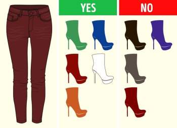 Mách bạn cách chọn màu giày kết hợp hoàn hảo với màu quần áo Ảnh 6