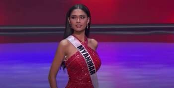 Miss Myanmar lộ 'phụ tùng', người đẹp Cambodia cố tình câu giờ đêm bán kết Miss Universe 2020 Ảnh 3