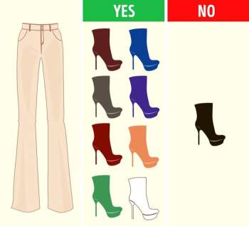 Mách bạn cách chọn màu giày kết hợp hoàn hảo với màu quần áo Ảnh 4