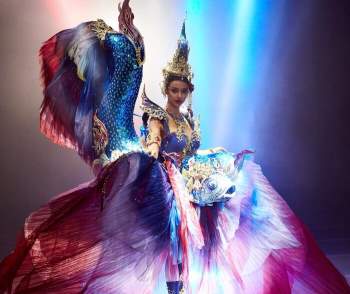 Trang phục dân tộc hoa hậu Thái Lan thiếu hiệu ứng, vướng scandal 'đạo nhái' vẫn hot rần rần Ảnh 1