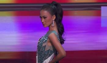 Miss Myanmar lộ 'phụ tùng', người đẹp Cambodia cố tình câu giờ đêm bán kết Miss Universe 2020 Ảnh 7