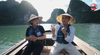 Theo chân Quang Vinh khám phá du thuyền đẳng cấp ở vịnh Hạ Long nhưng Liz Kim Cương lại bất ngờ biến mất ở chặng cuối - Ảnh 7.