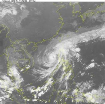 Chuyên gia nói gì về hiện tượng bão số 13 thu nhỏ nhưng cường độ mạnh tăng? - Ảnh 2.