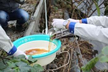 Đo tại chỗ, công nghệ Nhật Bản làm giảm gần 100% mùi ở hồ chứa nước rác Nam Sơn - Ảnh 4.